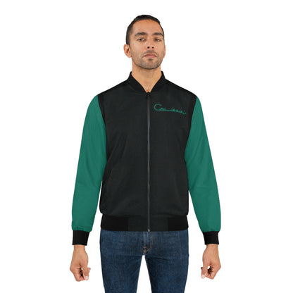 Coachwhip Black and Cyan Jacket