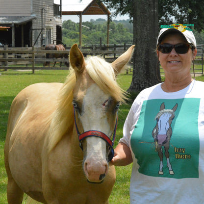 hay there Horse Shirt (Mom's Custom)