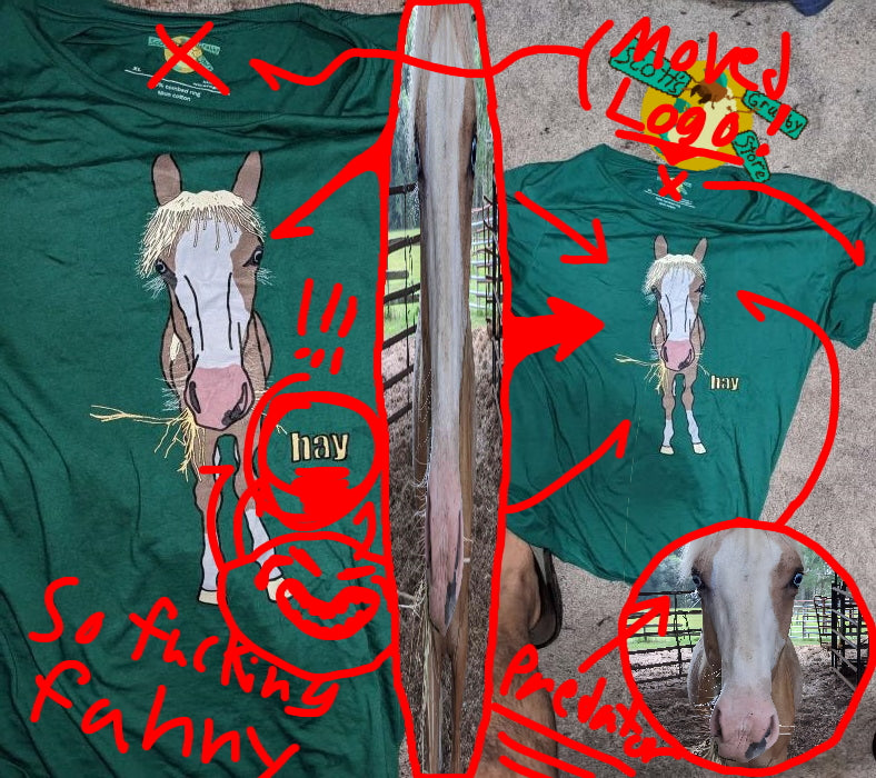 hay Horse Shirt